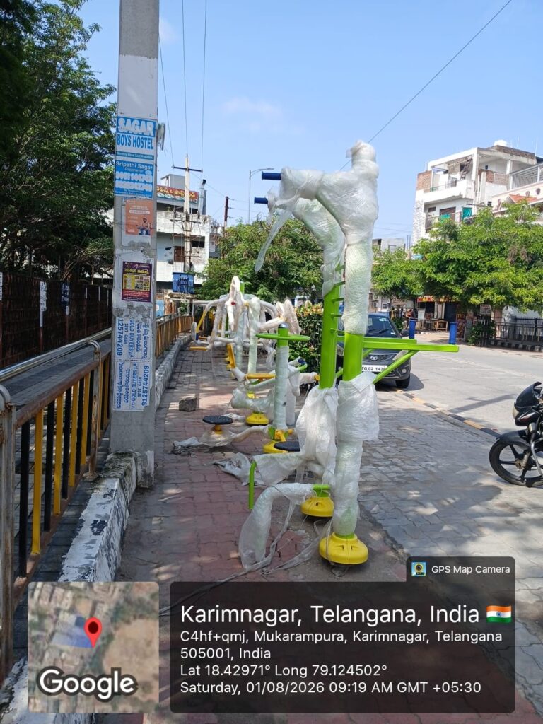 mukarampura karimnagar open gym chenter