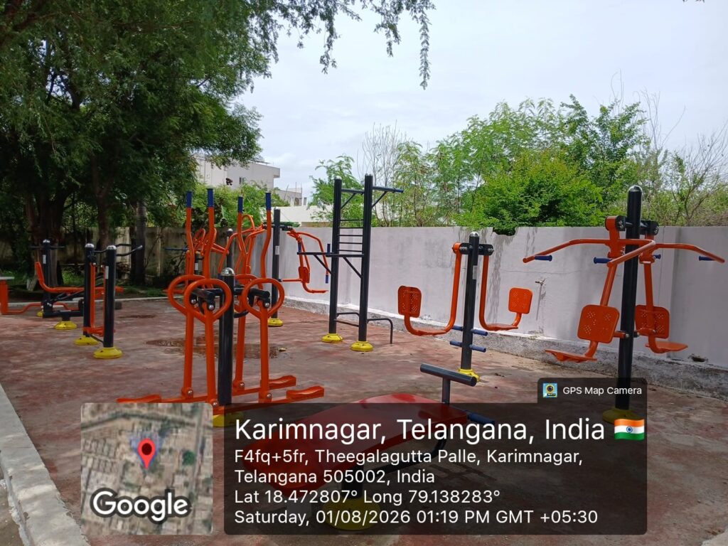 Theegalagutta open fitness center